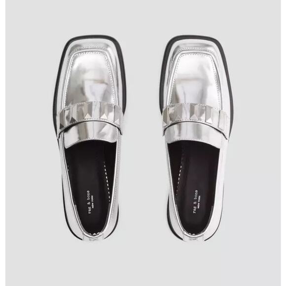 rag & bone Women's Maxwell Square Toe Slip On Loafer Flats size 36/ US 6 - Picture 1 of 14